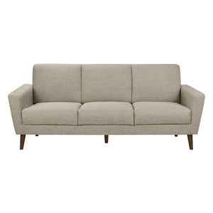 Sofa en tissu brun clair
