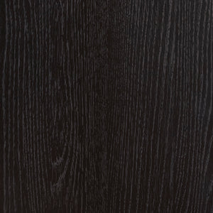 Bureau à 6 tiroirs en bois/MDF noir avec éclairage DEL intégré - Shoralli