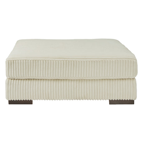 Ottoman surdimensionné en tissu - Lindyn
