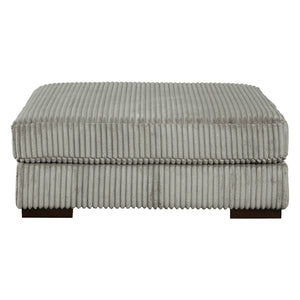 Ottoman surdimensionné en tissu - Lindyn