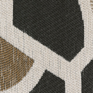 Fauteuil surdimensionné en tissu beige pâle avec coussin - Heartcort