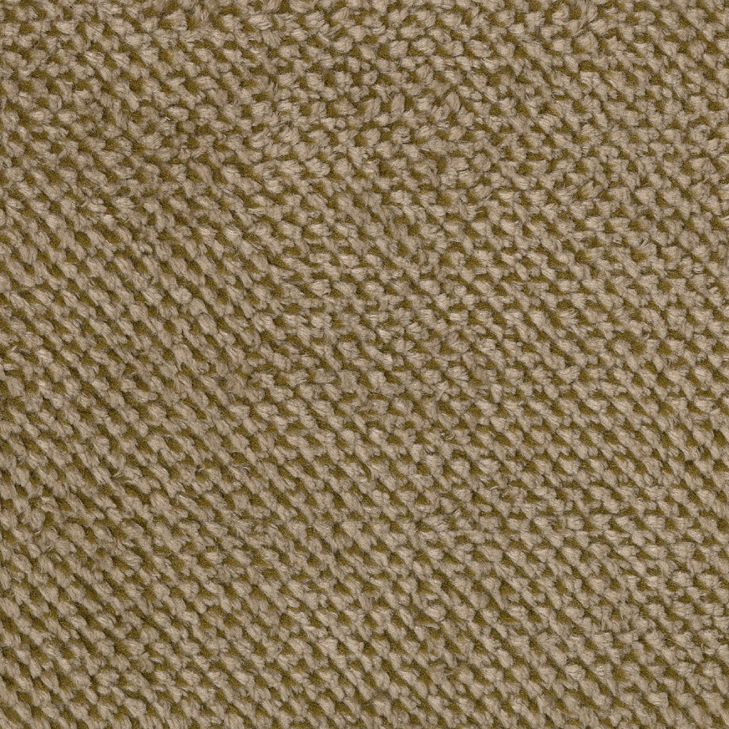 Sofa en tissu beige pâle avec coussins - Heartcort