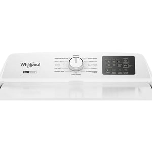 Laveuse à chargement vertical 27 po, 4,8 à 4,9 pi³ Blanc avec Agitateur amovible 2 en 1