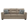 Sofa en tissu avec coussins - Olten