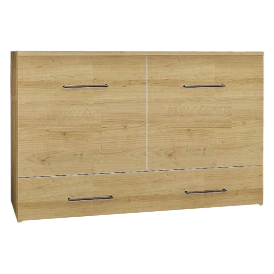 Lit escamotable en mélamine avec matelas 60 po - 1100-1148-1157-1158