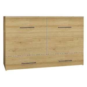 Lit escamotable en mélamine avec matelas 60 po - 1100-1148-1157-1158