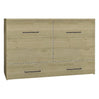 Lit escamotable en mélamine avec matelas 60 po - 1100-1148-1157-1158