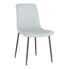 Chaise de salle à manger rembourrée aspect cuir - Brixx