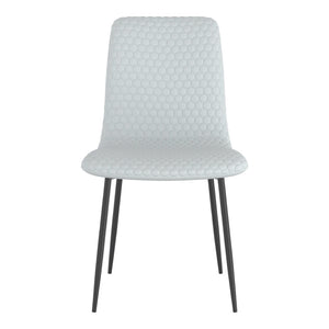 Chaise de salle à manger rembourrée aspect cuir - Brixx