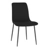 Chaise de salle à manger rembourrée aspect cuir - Brixx