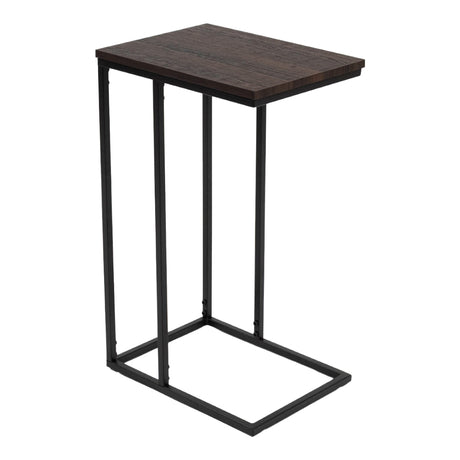 Table d'appoint en bois et métal noir - Hatley