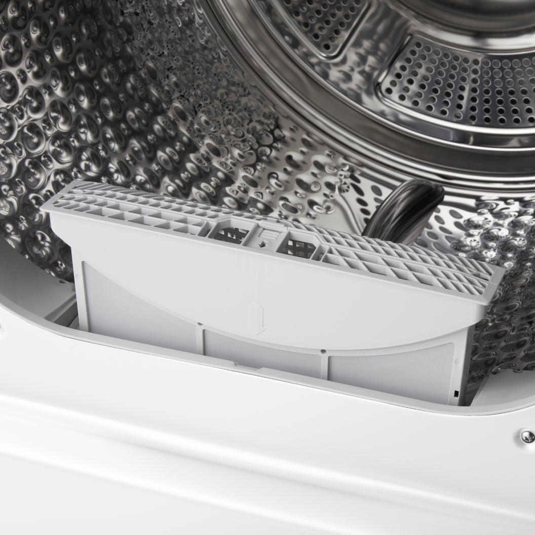 Sécheuse à thermopompe 27 po, 7,3 pi³ Blanc Alpin avec IA Sensor Dry et Wi-Fi