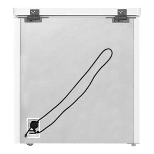 Congélateur coffre convertible 32 po, 7,0 pi³ Blanc - Prêt pour le garage