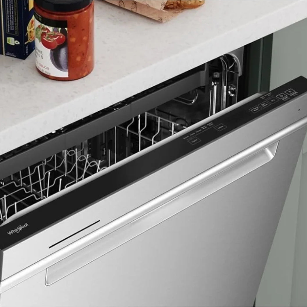 Lave-vaisselle encastrable 24 po, 47 dBA Inox 3 paniers avec Cycle par capteur et Filtration de l'eau