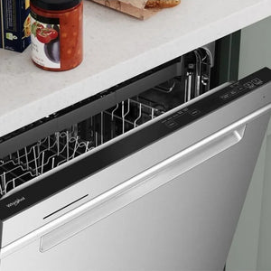 Lave-vaisselle encastrable 24 po, 47 dBA Inox 3 paniers avec Cycle par capteur et Filtration de l'eau