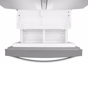 Réfrigérateur à portes françaises 30 po, 20 pi³ Inox avec Filtre à air FreshFlow™