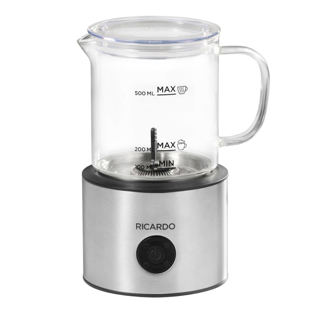 Mousseur à lait avec carafe en verre 500 ml