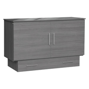 Cabinet-lit avec matelas 60 po et tiroir de rangement - Midtown