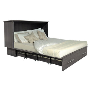 Cabinet-lit avec matelas 60 po et tiroir de rangement - Midtown