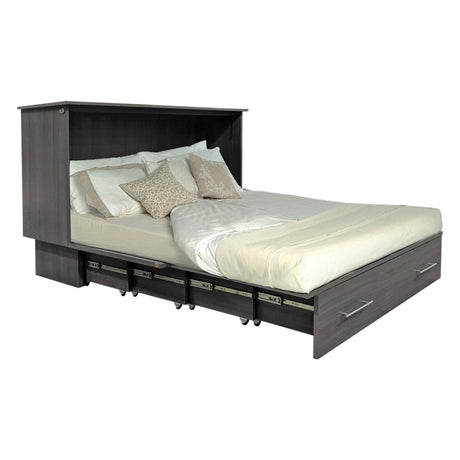 Cabinet-lit avec matelas 60 po et tiroir de rangement - Midtown