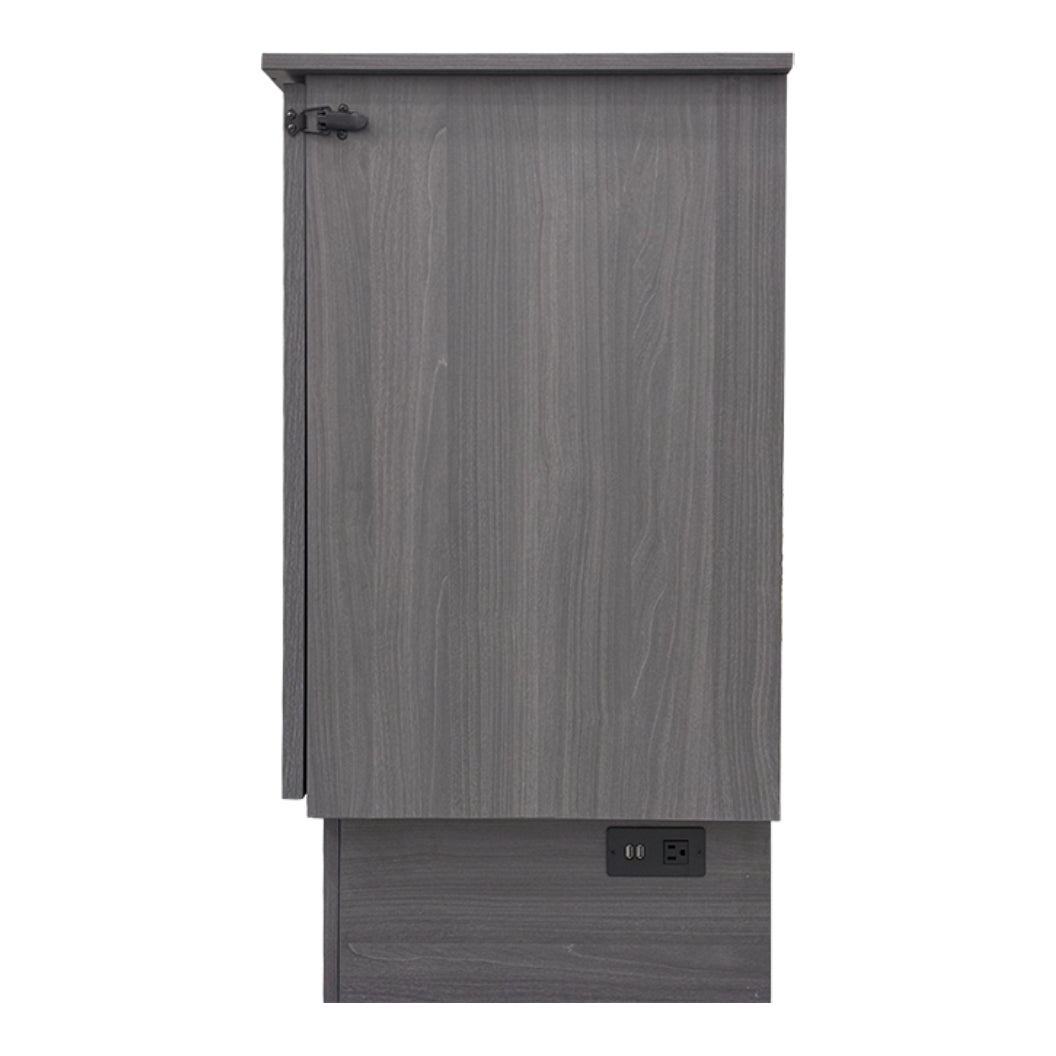 Cabinet-lit avec matelas 60 po et tiroir de rangement - Midtown