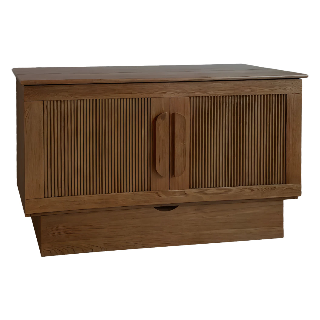 Cabinet-lit avec matelas 60 po et tiroir de rangement - Oakridge