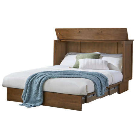 Cabinet-lit avec matelas 60 po et tiroir de rangement - Oakridge