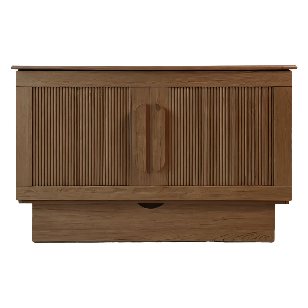 Cabinet-lit avec matelas 60 po et tiroir de rangement - Oakridge