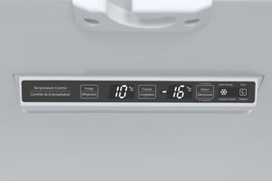 Réfrigérateur porte française 32 po, 18 pi³ Inox