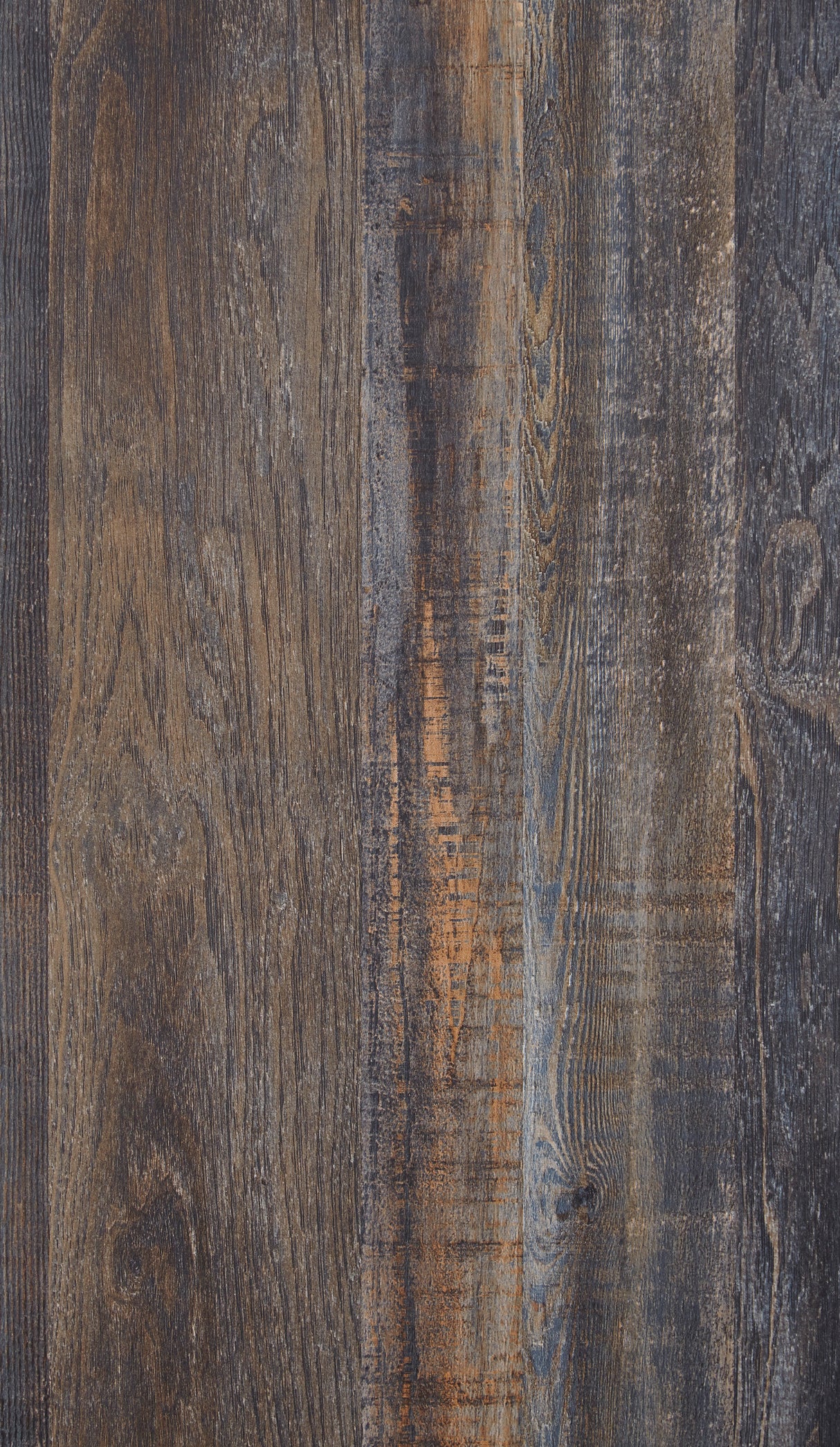 Bureau à 6 tiroirs en bois et placage multi gris - Drystan