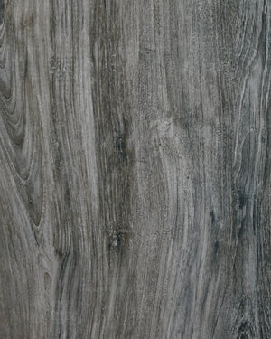 Bureau à 6 tiroirs en bois et placage gris - Baystorm
