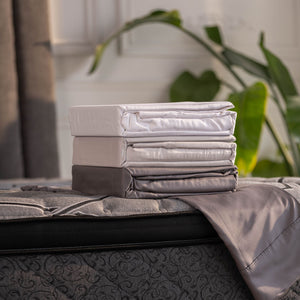 Ensemble de draps en bambou biologique