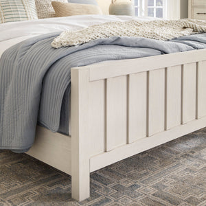 Lit complet en bois/placage bicolore Grand / Très grand - Shaybrock