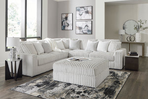 Sectionnel stationnaire tissu alliage Stupendous