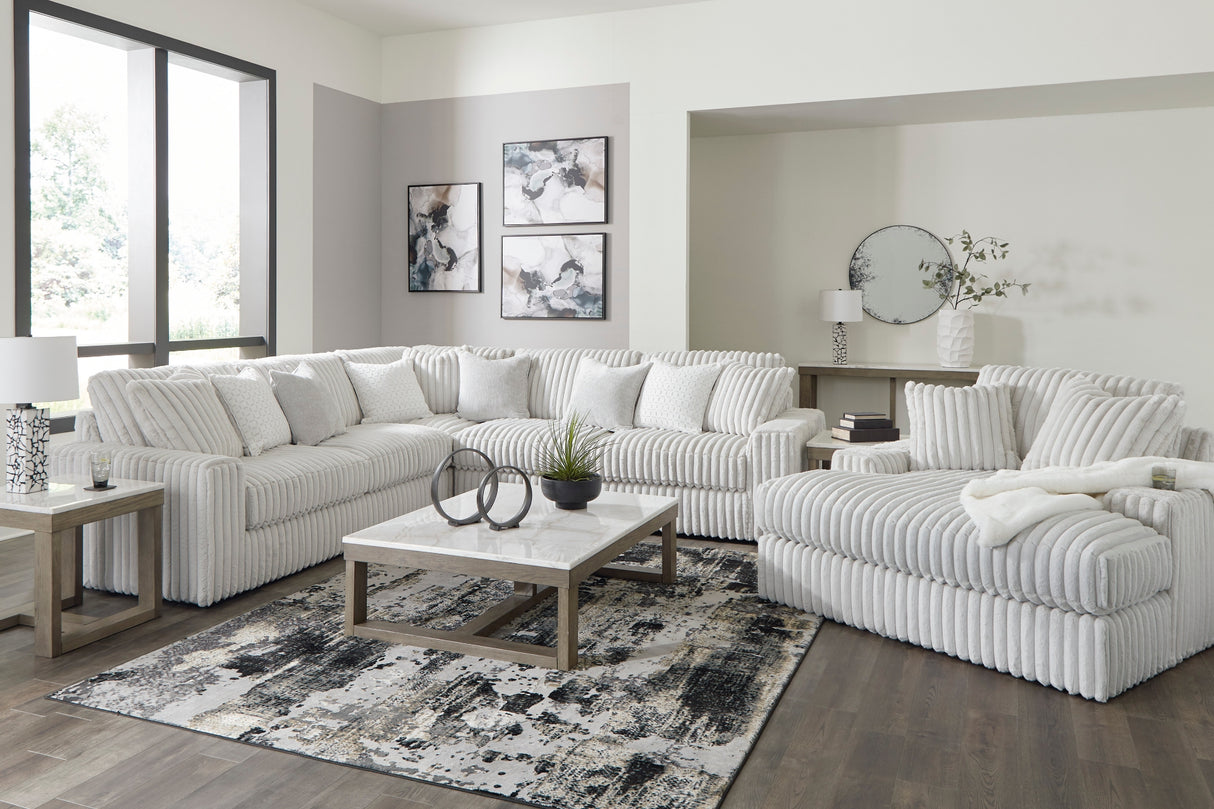 Sectionnel stationnaire tissu alliage Stupendous