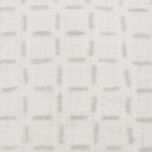 Sectionnel en velours côtelé blanc - Stupendous