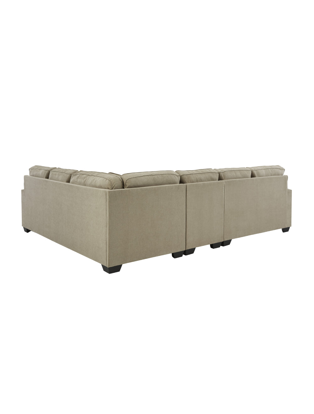 Sectionnel stationnaire tissu quartz Lucina