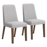 Ensemble de 2 chaises de salle à manger rembourrées - Lyncott
