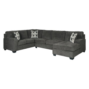 Sectionnel 3 pièces en tissu avec chaise longue - Ballinasloe