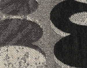 Sectionnel surdimensionné tissu gris foncé