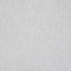 Ensemble de 2 chaises de salle à manger rembourrées en tissu bouclé ivoire - Rowanbeck