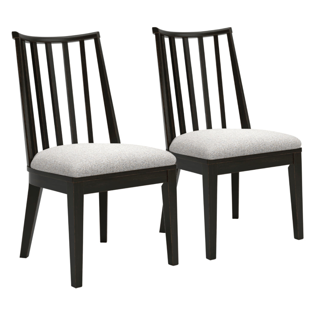 Ensemble de 2 chaises de salle à manger rembourrées - Galliden