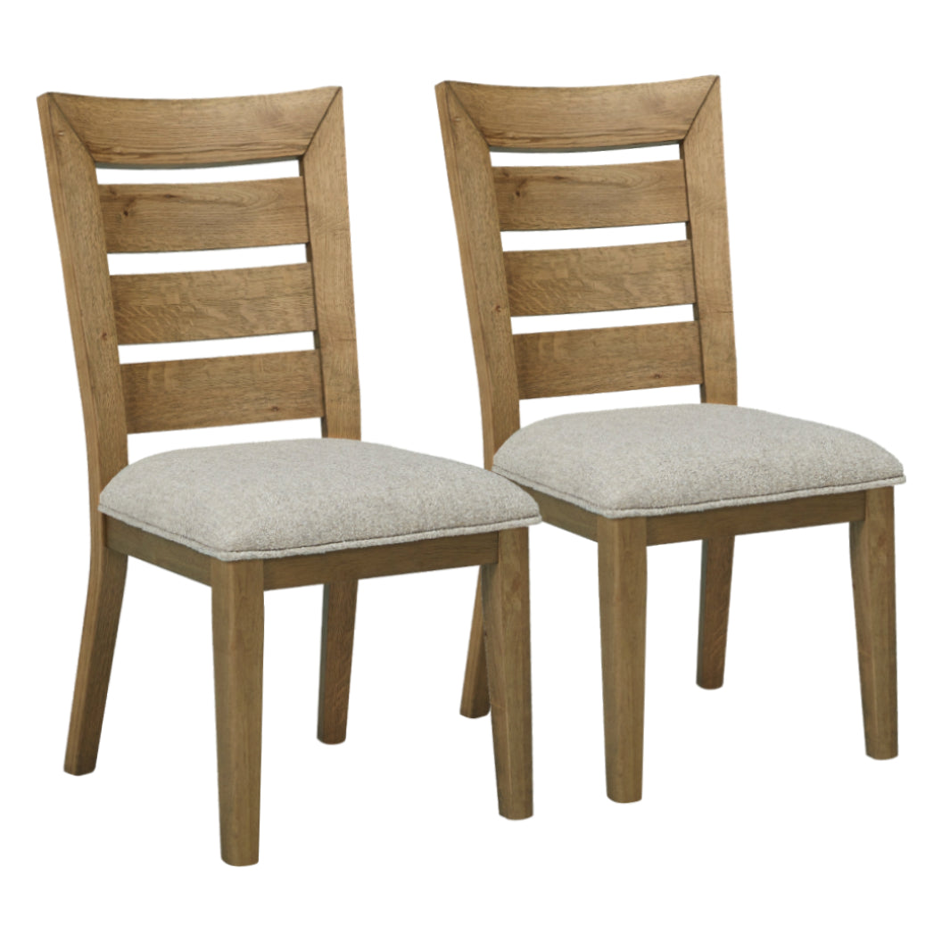 Ensemble de 2 chaises de salle à manger rembourrées - Galliden