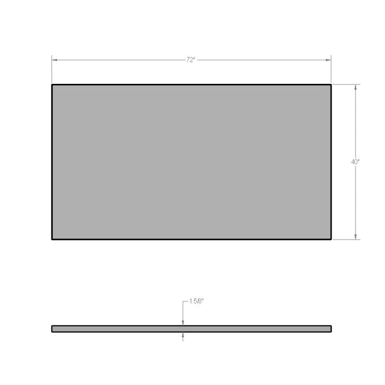 Table de salle à manger rectangulaire en placage de chêne brun - Ascencio