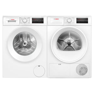 Ensemble de buanderie compact à chargement frontal 24 po, 2,2 pi³ / 4,0 pi³ Blanc - Série 300