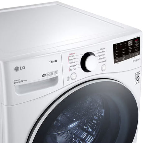 Ensemble de buanderie à chargement frontal 5,2 pi³ / 7,4 pi³  blanc - 3600W