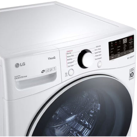 Laveuse à chargement frontal 5,2 pi³ avec cycle allergiene blanche