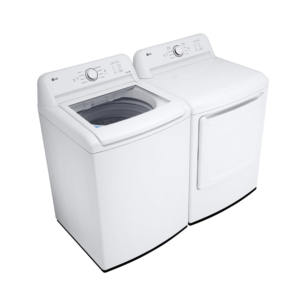 Ensemble de buanderie silencieux, blanc