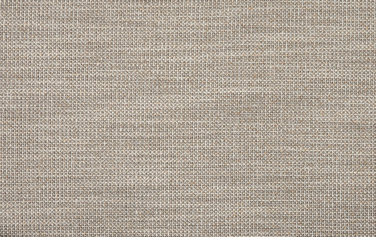 Lit  complet très grand rembourrés en tissu beige - Dakmore