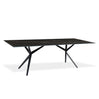 Table de salle à manger rectangulaire en céramique avec métal - Urby